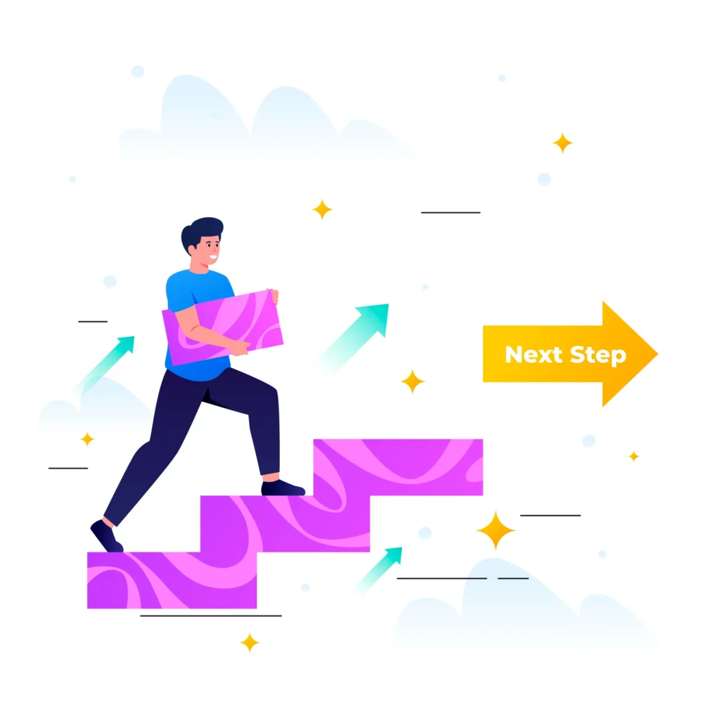 next step