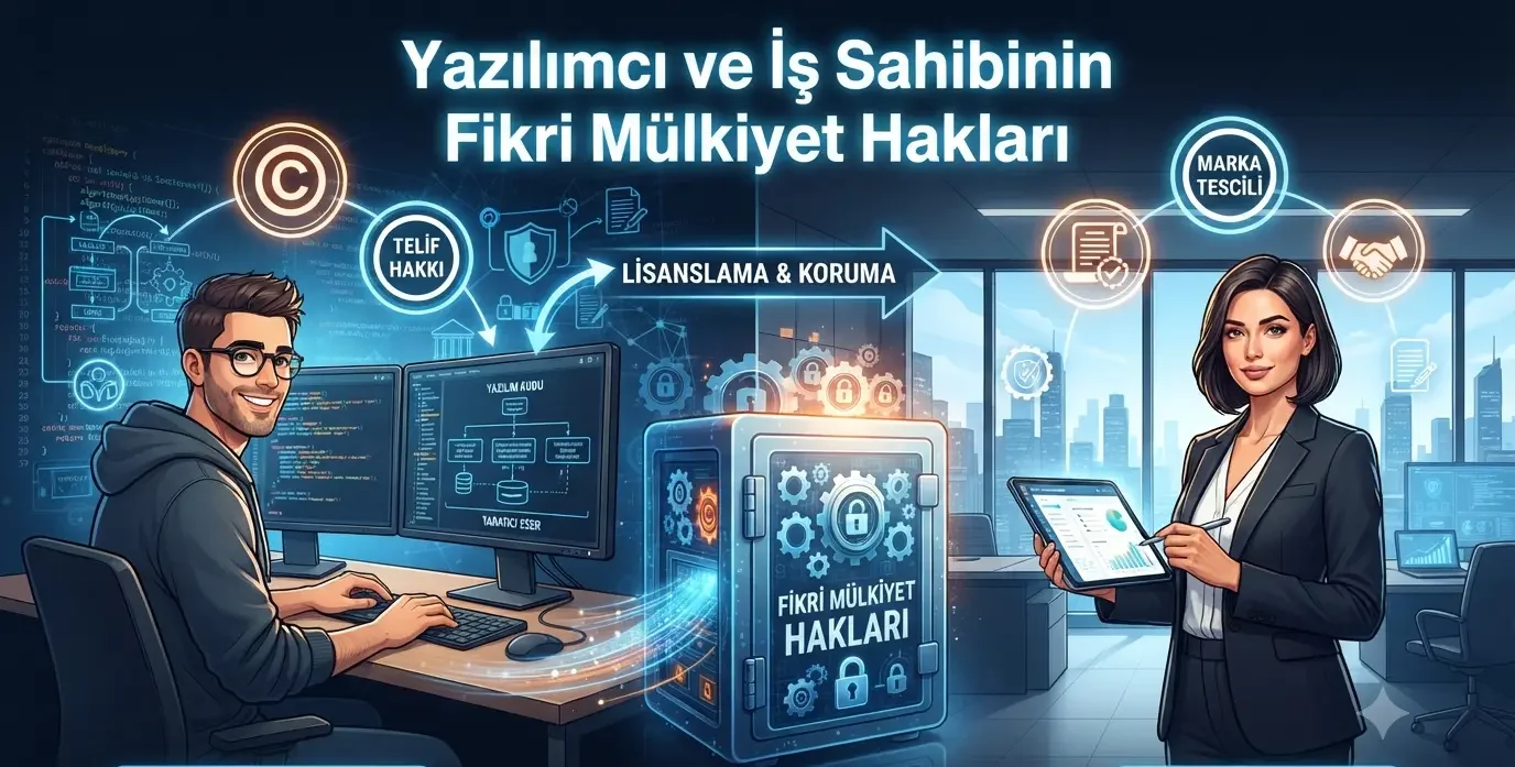 Yazılımcının ve İş Sahibinin Fikri Mülkiyet Hakları Nelerdir?
